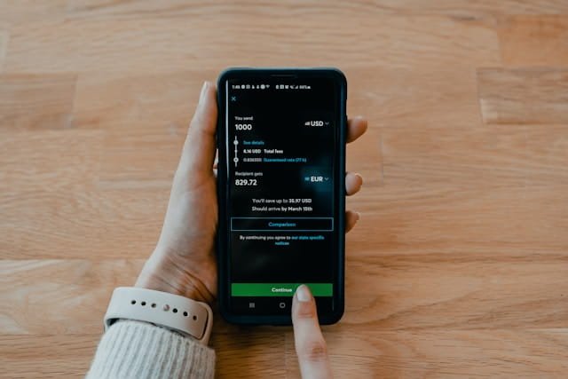Mobile payment app